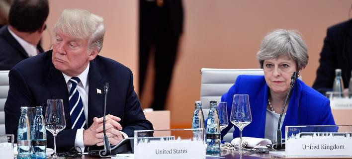 Τραμπ: Οι Βρετανοί ξέρουν ποιος είναι ο δράστης – Εξαλλη η Μέι